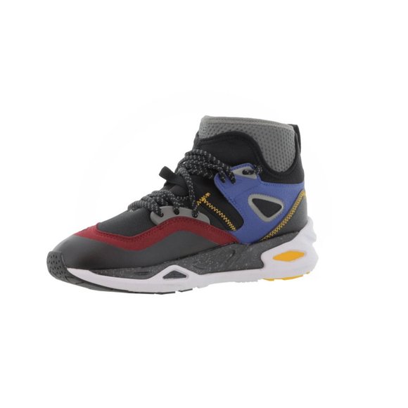 Puma TRC Blaze Mid Mens Casual Shoes Black Blue 386164-02 NEW Multi Sz main image 10